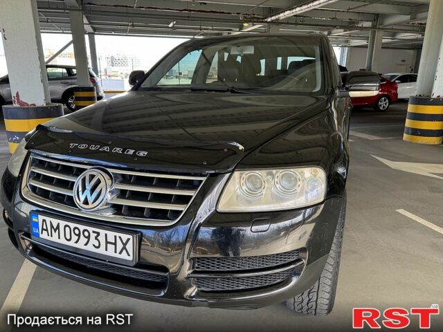 Черный Фольксваген Туарег, объемом двигателя 2.5 л и пробегом 271 тыс. км за 6650 $, фото 12 на Automoto.ua