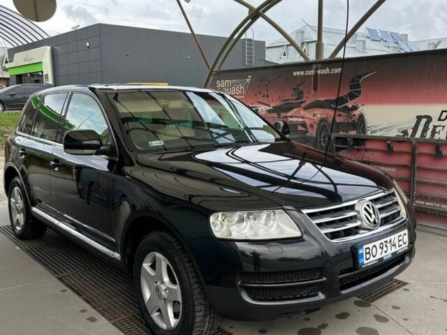 Черный Фольксваген Туарег, объемом двигателя 2.5 л и пробегом 161 тыс. км за 6550 $, фото 8 на Automoto.ua