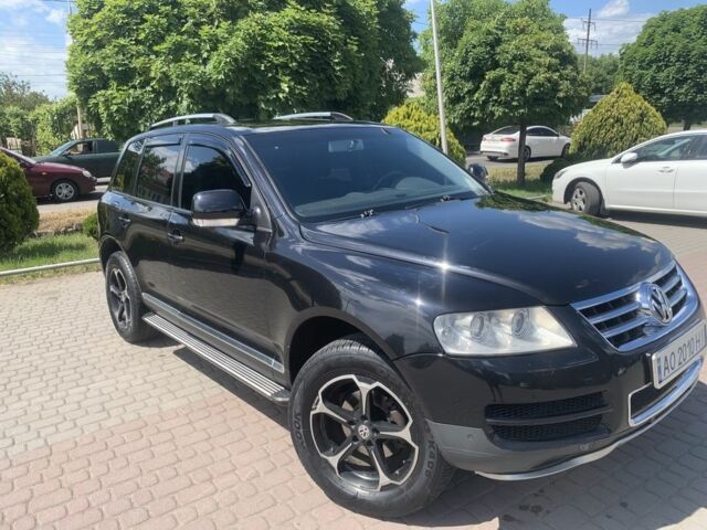 Черный Фольксваген Туарег, объемом двигателя 2.5 л и пробегом 403 тыс. км за 9200 $, фото 3 на Automoto.ua