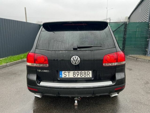 Черный Фольксваген Туарег, объемом двигателя 2.5 л и пробегом 100 тыс. км за 4350 $, фото 4 на Automoto.ua
