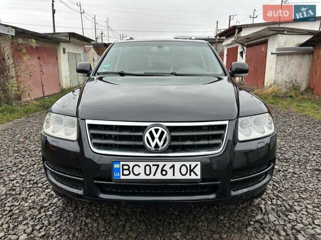 Черный Фольксваген Туарег, объемом двигателя 2.46 л и пробегом 225 тыс. км за 6450 $, фото 16 на Automoto.ua