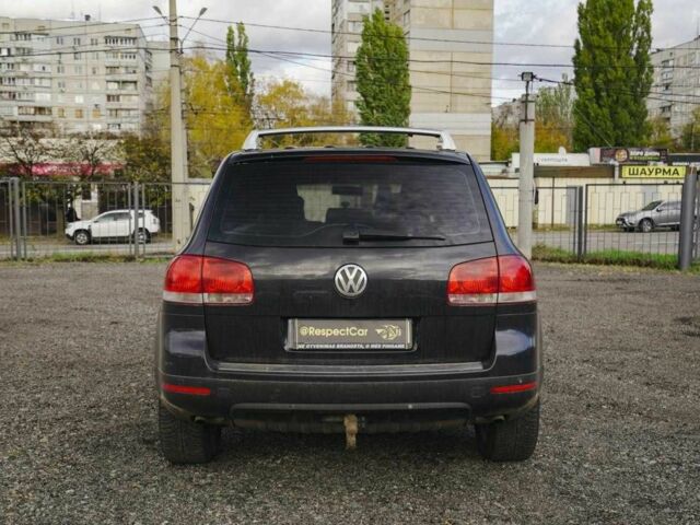 Черный Фольксваген Туарег, объемом двигателя 2.5 л и пробегом 395 тыс. км за 4100 $, фото 2 на Automoto.ua