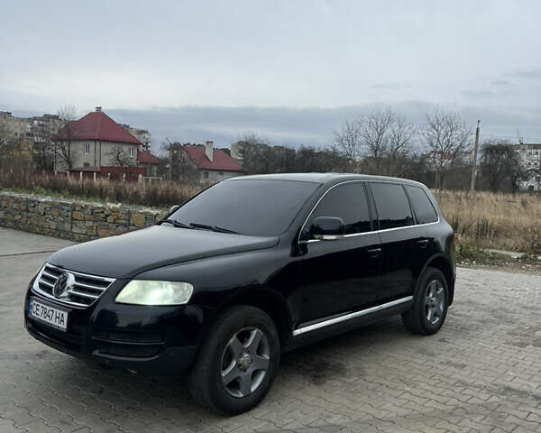 Черный Фольксваген Туарег, объемом двигателя 2.46 л и пробегом 426 тыс. км за 7400 $, фото 9 на Automoto.ua