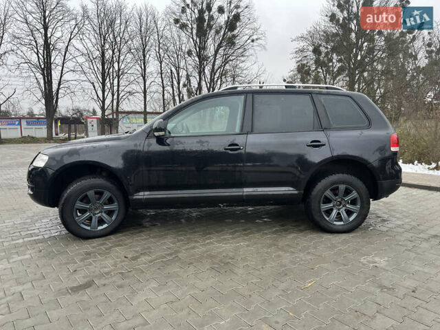 Черный Фольксваген Туарег, объемом двигателя 2.46 л и пробегом 221 тыс. км за 6700 $, фото 3 на Automoto.ua