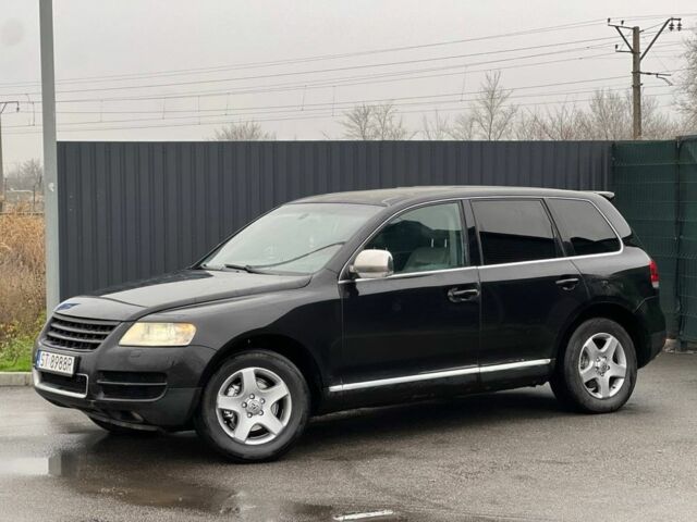 Черный Фольксваген Туарег, объемом двигателя 2.5 л и пробегом 100 тыс. км за 4350 $, фото 2 на Automoto.ua