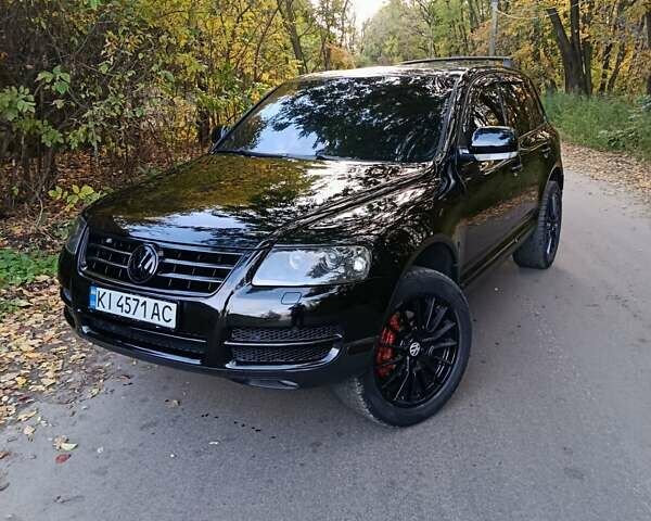 Черный Фольксваген Туарег, объемом двигателя 3.2 л и пробегом 210 тыс. км за 8700 $, фото 16 на Automoto.ua