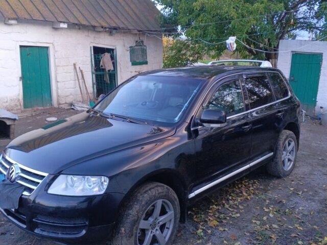 Чорний Фольксваген Туарег, об'ємом двигуна 2 л та пробігом 380 тис. км за 5460 $, фото 12 на Automoto.ua