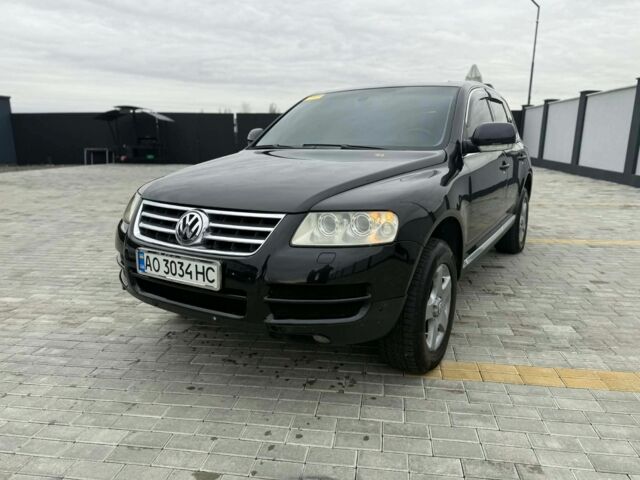 Черный Фольксваген Туарег, объемом двигателя 2.5 л и пробегом 260 тыс. км за 8000 $, фото 7 на Automoto.ua