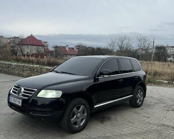 Черный Фольксваген Туарег, объемом двигателя 2.5 л и пробегом 420 тыс. км за 7999 $, фото 9 на Automoto.ua