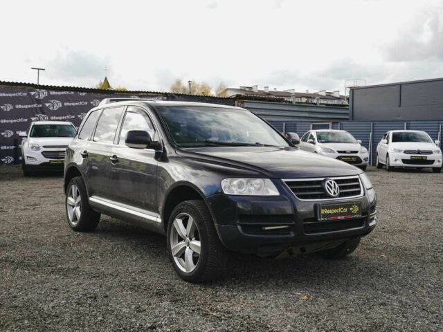 Черный Фольксваген Туарег, объемом двигателя 2.5 л и пробегом 395 тыс. км за 4100 $, фото 5 на Automoto.ua