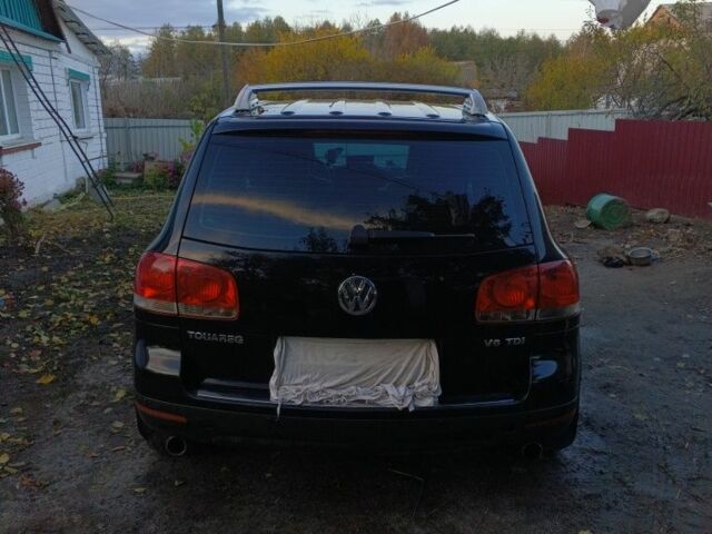 Чорний Фольксваген Туарег, об'ємом двигуна 2 л та пробігом 380 тис. км за 5460 $, фото 15 на Automoto.ua