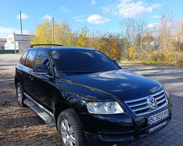 Черный Фольксваген Туарег, объемом двигателя 2.5 л и пробегом 333 тыс. км за 8200 $, фото 5 на Automoto.ua