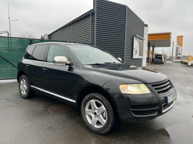 Черный Фольксваген Туарег, объемом двигателя 2.5 л и пробегом 100 тыс. км за 4350 $, фото 7 на Automoto.ua