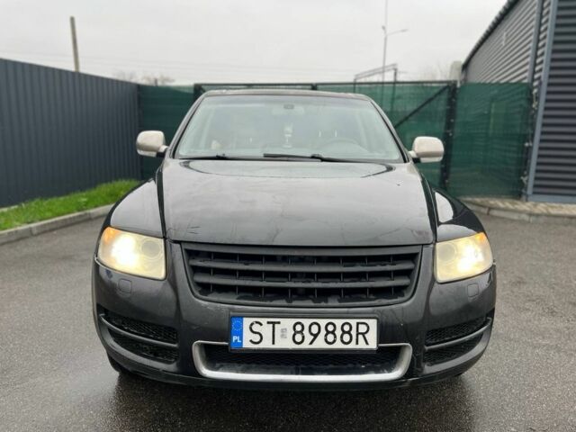 Черный Фольксваген Туарег, объемом двигателя 2.5 л и пробегом 100 тыс. км за 4350 $, фото 1 на Automoto.ua