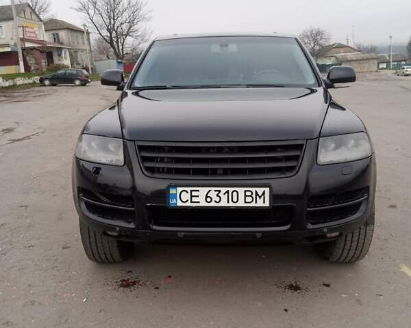 Черный Фольксваген Туарег, объемом двигателя 3.19 л и пробегом 236 тыс. км за 10000 $, фото 1 на Automoto.ua