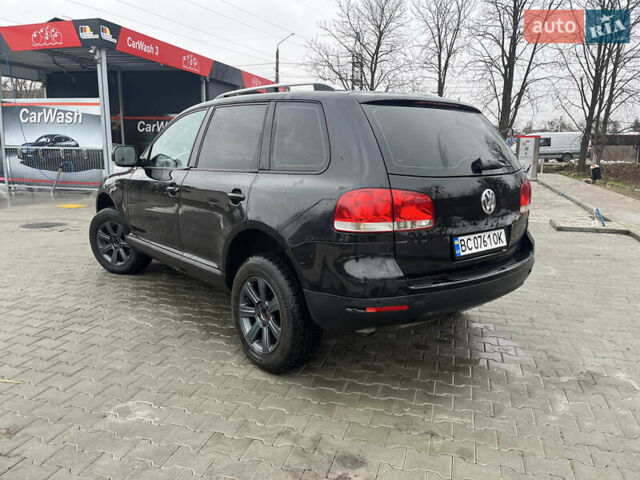 Черный Фольксваген Туарег, объемом двигателя 2.46 л и пробегом 221 тыс. км за 6700 $, фото 4 на Automoto.ua