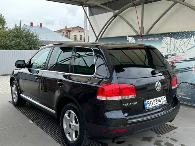 Черный Фольксваген Туарег, объемом двигателя 2.5 л и пробегом 161 тыс. км за 6550 $, фото 3 на Automoto.ua