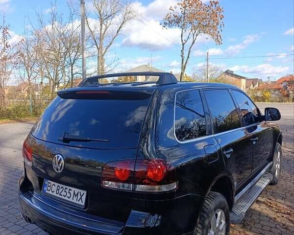 Черный Фольксваген Туарег, объемом двигателя 2.5 л и пробегом 333 тыс. км за 8200 $, фото 7 на Automoto.ua