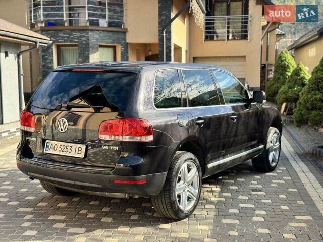 Черный Фольксваген Туарег, объемом двигателя 3 л и пробегом 187 тыс. км за 12000 $, фото 7 на Automoto.ua
