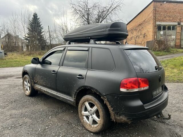 Черный Фольксваген Туарег, объемом двигателя 3 л и пробегом 496 тыс. км за 4250 $, фото 3 на Automoto.ua