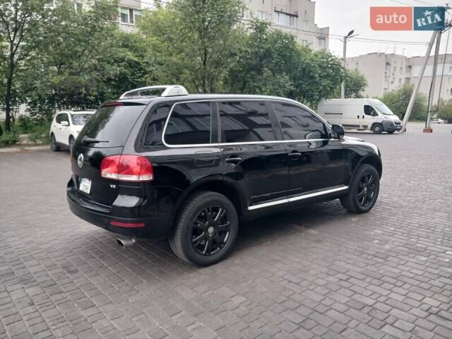 Черный Фольксваген Туарег, объемом двигателя 3.2 л и пробегом 280 тыс. км за 7700 $, фото 5 на Automoto.ua