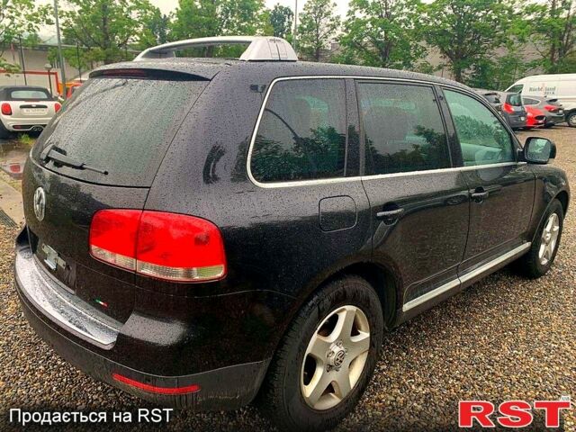 Черный Фольксваген Туарег, объемом двигателя 2.5 л и пробегом 218 тыс. км за 6500 $, фото 3 на Automoto.ua