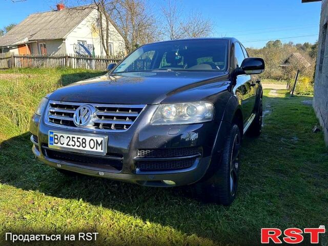 Черный Фольксваген Туарег, объемом двигателя 3 л и пробегом 200 тыс. км за 13000 $, фото 12 на Automoto.ua