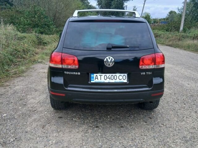 Черный Фольксваген Туарег, объемом двигателя 3 л и пробегом 408 тыс. км за 10500 $, фото 4 на Automoto.ua