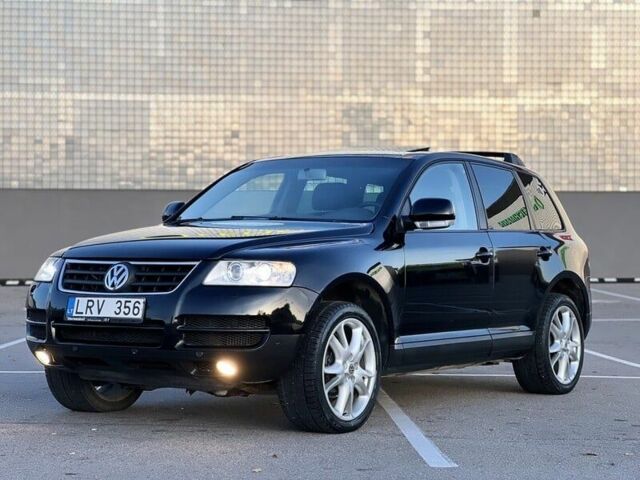 Черный Фольксваген Туарег, объемом двигателя 3 л и пробегом 300 тыс. км за 6500 $, фото 15 на Automoto.ua