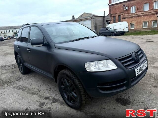 Чорний Фольксваген Туарег, об'ємом двигуна 3 л та пробігом 277 тис. км за 4300 $, фото 3 на Automoto.ua