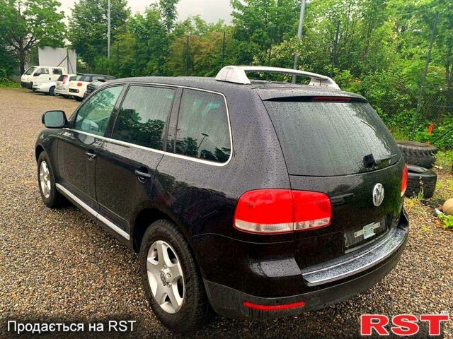 Черный Фольксваген Туарег, объемом двигателя 2.5 л и пробегом 218 тыс. км за 6500 $, фото 1 на Automoto.ua
