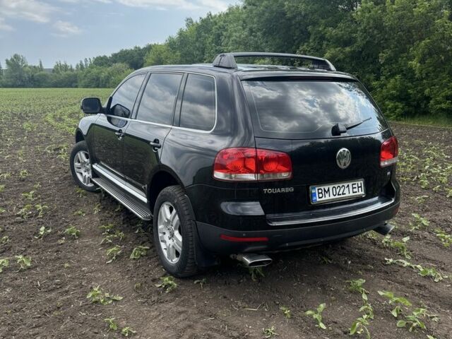 Черный Фольксваген Туарег, объемом двигателя 3.2 л и пробегом 290 тыс. км за 7700 $, фото 3 на Automoto.ua