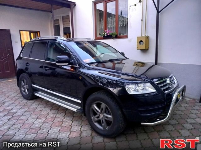 Черный Фольксваген Туарег, объемом двигателя 3.2 л и пробегом 204 тыс. км за 7700 $, фото 3 на Automoto.ua