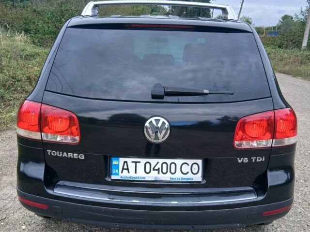 Черный Фольксваген Туарег, объемом двигателя 3 л и пробегом 408 тыс. км за 10500 $, фото 3 на Automoto.ua