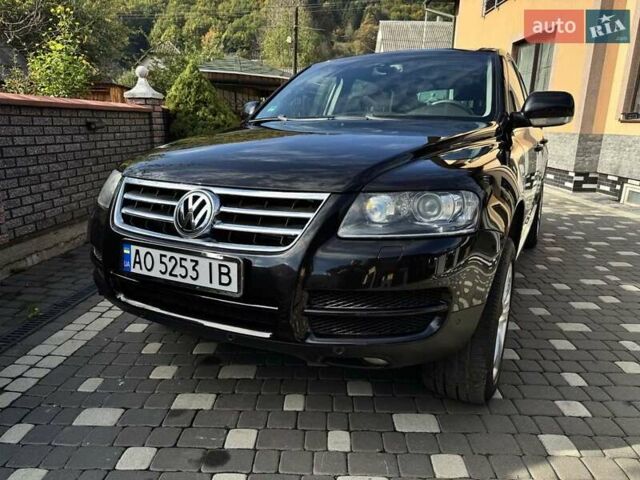 Черный Фольксваген Туарег, объемом двигателя 3 л и пробегом 187 тыс. км за 12000 $, фото 12 на Automoto.ua
