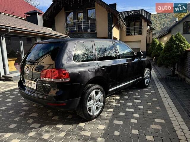 Черный Фольксваген Туарег, объемом двигателя 3 л и пробегом 187 тыс. км за 12000 $, фото 6 на Automoto.ua