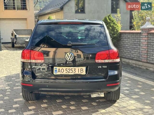 Черный Фольксваген Туарег, объемом двигателя 3 л и пробегом 187 тыс. км за 12000 $, фото 11 на Automoto.ua