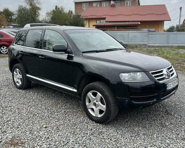 Чорний Фольксваген Туарег, об'ємом двигуна 2.46 л та пробігом 190 тис. км за 8800 $, фото 2 на Automoto.ua