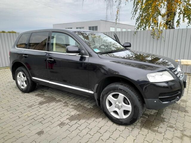 Черный Фольксваген Туарег, объемом двигателя 2.5 л и пробегом 245 тыс. км за 8000 $, фото 3 на Automoto.ua