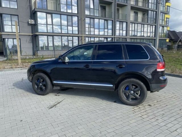 Черный Фольксваген Туарег, объемом двигателя 3 л и пробегом 270 тыс. км за 8750 $, фото 6 на Automoto.ua