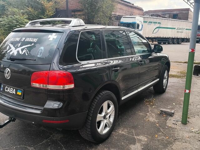 Чорний Фольксваген Туарег, об'ємом двигуна 2.5 л та пробігом 300 тис. км за 5500 $, фото 5 на Automoto.ua