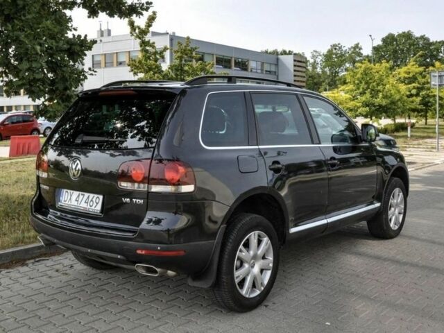 Черный Фольксваген Туарег, объемом двигателя 3 л и пробегом 215 тыс. км за 3333 $, фото 4 на Automoto.ua