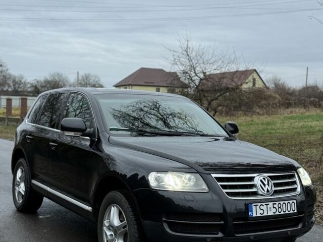 Черный Фольксваген Туарег, объемом двигателя 3 л и пробегом 232 тыс. км за 6200 $, фото 2 на Automoto.ua