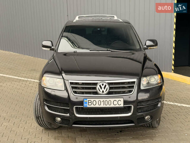 Черный Фольксваген Туарег, объемом двигателя 4.9 л и пробегом 340 тыс. км за 6900 $, фото 12 на Automoto.ua