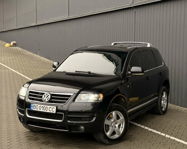 Черный Фольксваген Туарег, объемом двигателя 4.9 л и пробегом 340 тыс. км за 6900 $, фото 17 на Automoto.ua