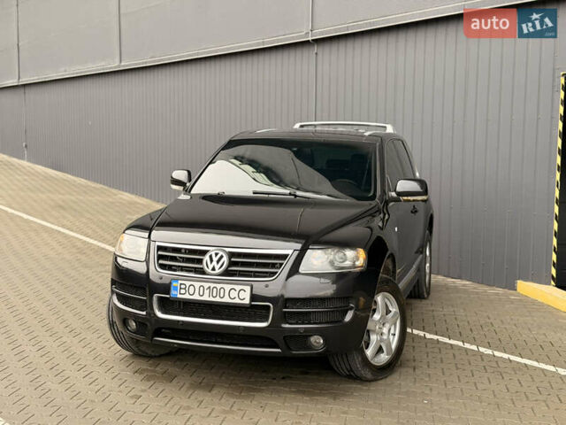 Черный Фольксваген Туарег, объемом двигателя 4.9 л и пробегом 340 тыс. км за 6900 $, фото 6 на Automoto.ua