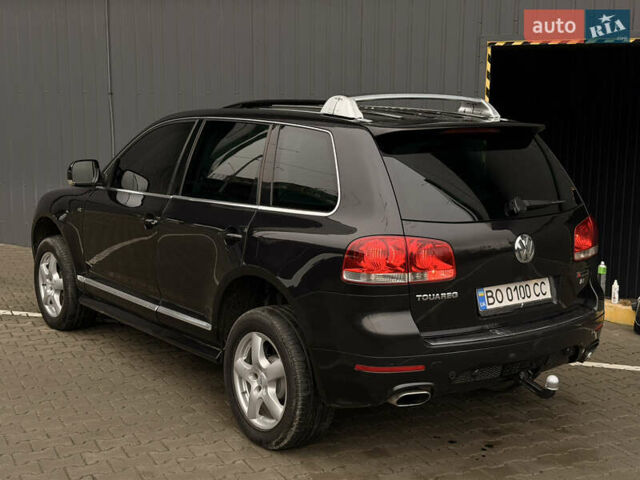 Черный Фольксваген Туарег, объемом двигателя 4.9 л и пробегом 340 тыс. км за 6900 $, фото 78 на Automoto.ua