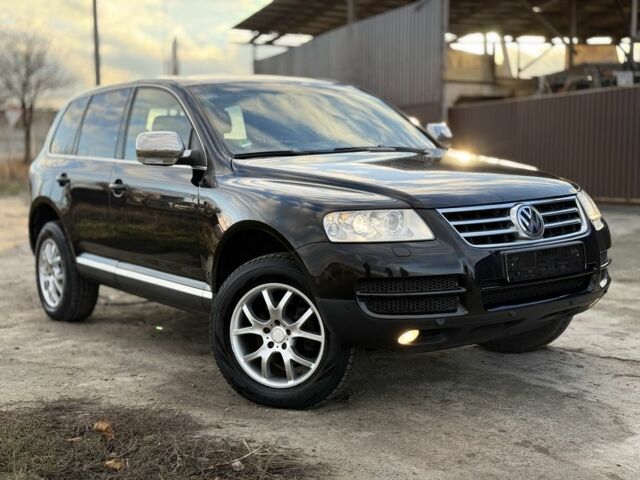 Черный Фольксваген Туарег, объемом двигателя 2.5 л и пробегом 232 тыс. км за 5750 $, фото 9 на Automoto.ua