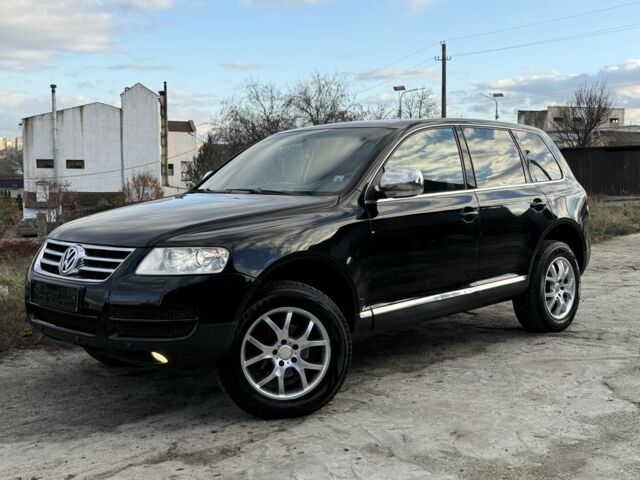 Черный Фольксваген Туарег, объемом двигателя 2.5 л и пробегом 232 тыс. км за 5750 $, фото 1 на Automoto.ua