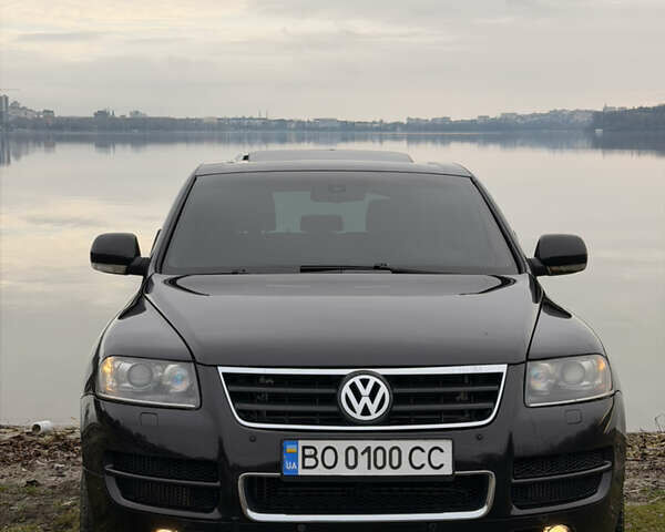 Черный Фольксваген Туарег, объемом двигателя 4.9 л и пробегом 340 тыс. км за 6900 $, фото 111 на Automoto.ua